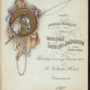 TENTH ANNUAL BANQUET [held by] WHOLESALE SADDLERY ASSOCIATION [at] "NICHOLAS HOTEL, THE, CINCINNATI, OH" (HOTEL)