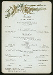 THANKSGIVING DAY LUNCHEON [held by] BURNET HOUSE [at] "CINCINATI, OHIO" (HOTEL;)