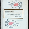 THANKSGIVING DAY DINNER [held by] SUMMIT HOUSE [at] "CRESTON, IOWA" (HOTEL[COMPLIMENTARY TO COMMERCIAL TRAVELING MEN])