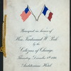 BANQUET IN HONOR OF FERDINAND W. PECK [held by] CITIZENS OF CHICAGO [at] AUDITORIUM HOTEL [CHICAGO IL] (HOTEL)