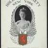 14NTH ANNUAL DINNER [held by] HOLLAND SOCIETY OF NEW YORK [at] SHERRY'S NY (REST;)