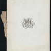 DINNER IN HONOR OF HON. J.I.CLARKE HARE [held by] HARE LAW CLUB [at] BELLEVUE HOTEL (HOTEL;)