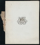 DINNER IN HONOR OF HON. J.I.CLARKE HARE [held by] HARE LAW CLUB [at] BELLEVUE HOTEL (HOTEL;)