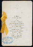 DINNER [held by] ? [at] ?