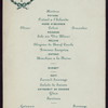 DINNER [held by] AMERICAN-IRISH HISTORICAL SOCIETY [at] SHERRY'S (REST;)