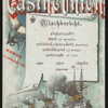 FESTESSEN ZUR FEIER DES GEBURTSTAG SR.MAJ. KAISER WILHELM II [held by] CASINO UNION [at] "(ON BOARD SHIP), MANILA" (SS)