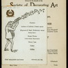 BREAKFAST [held by] SOCIETY OF DECORATIVE ART BENEFIT [at] "WALDORF-ASTORIA, THE" (HOTEL;)