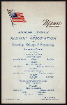 ANNUAL DINNER [held by] BROOKLYN COLLEGE OF PHARMACY ALUMNI ASSOCIATION [at] "ARGYLE,THE, [NY]" (HOTEL;)