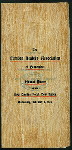 ANNUAL DINNER [held by] LUMBER DEALERS ASSOCIATION OF CONNECTICUT [at] "NEW TONTINE HOTEL, NEW HAVEN [CT]" (HOTEL;)