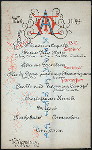 BIRTHDAY DINNER TO MR. ALL. MERITT [held by] R. BRAGUGLIA [at]  (OTHER (PRIVATE HOME):)