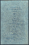 TENTH WEDDING ANNIVERSARY [held by] MR.& MRS. JOHN M. TIERNEY [at] "BEDFORD PARK, NY" (PRIVATE HOME)