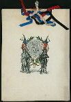 BANQUET [held by] NY SOCIETY OF THE ORDER OF THE FOUNDERS & PATRIOTS OF AMERICA [at] SHERRY'S NY (REST;)