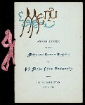 ANNUAL DINNER [held by] PHI ALPHA SIGMA FRATERNITY  ALPHA AND GAMMA CHAPTERS [at] HOTEL MANHATTAN [NY] (HOTEL;)