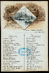 BREAKFAST [held by] NORDDEUTCHER LLOYD BREMEN [at] KAISER FRIEDRICHAT SEA ("SS,FOR;")