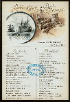 BREAKFAST [held by] NORDDEUTCHER LLOYD BREMEN [at] KAISER FRIEDRICH AT SEA ("SS,FOR;")