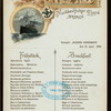 BREAKFAST [held by] NORDDEUTCHER LLOYD BREMEN [at] KAISER FRIEDRICH AT SEA ("SS,FOR;")