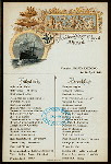 BREAKFAST [held by] NORDDEUTCHER LLOYD BREMEN [at] KAISER FRIEDRICH AT SEA ("SS,FOR;")