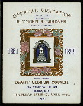 DINNER TO R I JOHN R.GARDNER GRAND MARSHAL [held by] DeWITT CLINTON COUNCIL NO.22 R&S M [at] "ALBANY, NY"