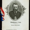 DINNER,ANNUAL GRANT NIGHT [held by] MIDDLESEX CLUB [at] "BRUNSWICK,THE,BOSTON[MASS]" (HOTEL;)