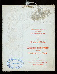 NINTH ANNUAL BANQUET [held by] FRATERNAL UNION OF ANOINTED HIGH PRIESTS OF THE STATE OF NEW YORK [at] "HOTEL MARLBOROUGH, BROADWAY AND 36TH STREET, NEW YORK, NY" (HOTEL;)