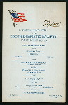 CLOSING RECEPTION [held by] BOOTH DRAMATIC SOCIETY [at] THE ARGYLE [?] ([HOTEL])
