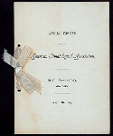 DINNER [held by] AMERICAN CLIMATOLOGICAL ASSOCIATION [at] "MANHATTAN HOTEL, NY" (HOTEL)
