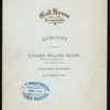 BANQUET [held by] KENTUCKY CHAPTER-RICHMOND COLLEGE ALUMNI [at] "GALT HOUSE, LOUISVILLE,KENTUCKY" (HOTEL;)