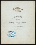 BANQUET [held by] KENTUCKY CHAPTER-RICHMOND COLLEGE ALUMNI [at] "GALT HOUSE, LOUISVILLE,KENTUCKY" (HOTEL;)