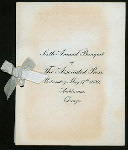 6TH ANNUAL BANQUET [held by] ASSOCIATED PRESS [at] "AUDITORIUM, CHICAGO, IL;" ([REST])