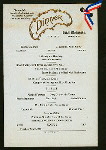 DINNER [held by] HOTEL METROPOLE [at] "FARGO, ND" (HOTEL;)