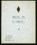 DINNER [held by] BETA PI [at] "ARGYLE,THE,BROOKLYN, NY" ([REST])