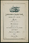 DINNER] [held by] NORDDEUTSCHER REGATTA-VEREIN [at] "EN BOARD ""COBRA""" (SS;)