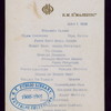 LUNCH [held by] R.M.S.MAJESTIC [at]  (SS;)