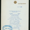 BREAKFAST [held by] R.M.S.MAJESTIC [at]  (SS;)