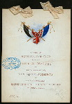 DINNER TO PRIVY COUNSELLOR VON KNEBEL-DOEBERITZ AND STATE COUNSELLOR BARON MARSHALL VON BIEBERSTEIN OF BERLIN,PRUSSIA [held by] JOHN A.MCCALL [at] "METROPOLITAN CLUB, NY" (HOTEL;)