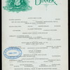 DINNER [held by] HOTEL BALTIMORE [at]  (HOTEL;)