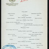 DINNER [held by] NEW GLADSTONE [HOTEL] [at] "NARAGANSETT PIER, RI" (HOTEL;)