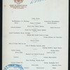 DINNER [held by] NEW GLADSTONE [HOTEL] [at] "NARAGANSETT PIER, RI" (HOTEL;)
