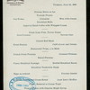 BREAKFAST [held by] IMPERIAL HOTEL [at] "PETOSKEY, MI" (HOTEL;)