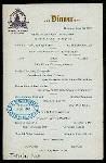 DINNER [held by] IMPERIAL HOTEL [at] "PETOSKEY, MI" (HOTEL;)