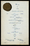 DINNER [held by] AZTEC CLUB [at] SHERRY'S NY (REST;)