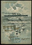 DINNER [held by] NORDDEUTSCHER LLOYD BREMEN [at] STEAMSHIP KAISER WILHELM DER GROSSE (SS;)