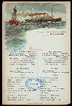 LUNCH [held by] NORDDEUTSCHER LLOYD BREMEN [at] STEAMSHIP KAISER WILHELM DER GROSSE (SS;)