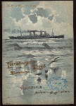 DINNER [held by] NORDDEUTSCHER LLOYD BREMEN [at] STEAMSHIP KAISER WILHELM DER GROSSE (SS;)