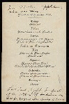 DINNER FOR THE DEDICATION OF THE STATUE OF FERDINAND DE JESSIPS,30 YEARS AFTER THE OPENING OF THE SUEZ CANAL [held by] ? [at] "PORT SAID, EGYPT" (FOREIGN;)