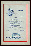 TABLE D'HOTE MEAL [held by] BERT HOUGH AND TONY FRANKER [at] ?