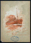 DINNER [held by] NORDDEUTSCHER LLOYD BREMEN [at] STEAMSHIP KAISER WILHELM DER GROSSER (SS;)