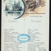 BREAKFAST [held by] NORDDEUTSCHER LLOYD BREMEN [at] STEAMSHIP KAISER WILHELM DER GROSSER (SS;)