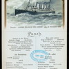 LUNCH [held by] NORDDEUTSCHER LLOYD BREMEN [at] STEAMSHIP KAISER WILHELM DER GROSSER (SS;)