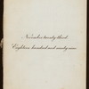 DINNER IN HONOR OF MOST WORSHIPFUL JOSIAH W. EWAN, GRAND MASTER OF MASONS OF STATE OF NEW JERSEY [held by] GRAND MASTER OF NEW YORK [at] "DEMOCRATIC CLUB, NEW YORK, NY" (OTHER (CLUB);)